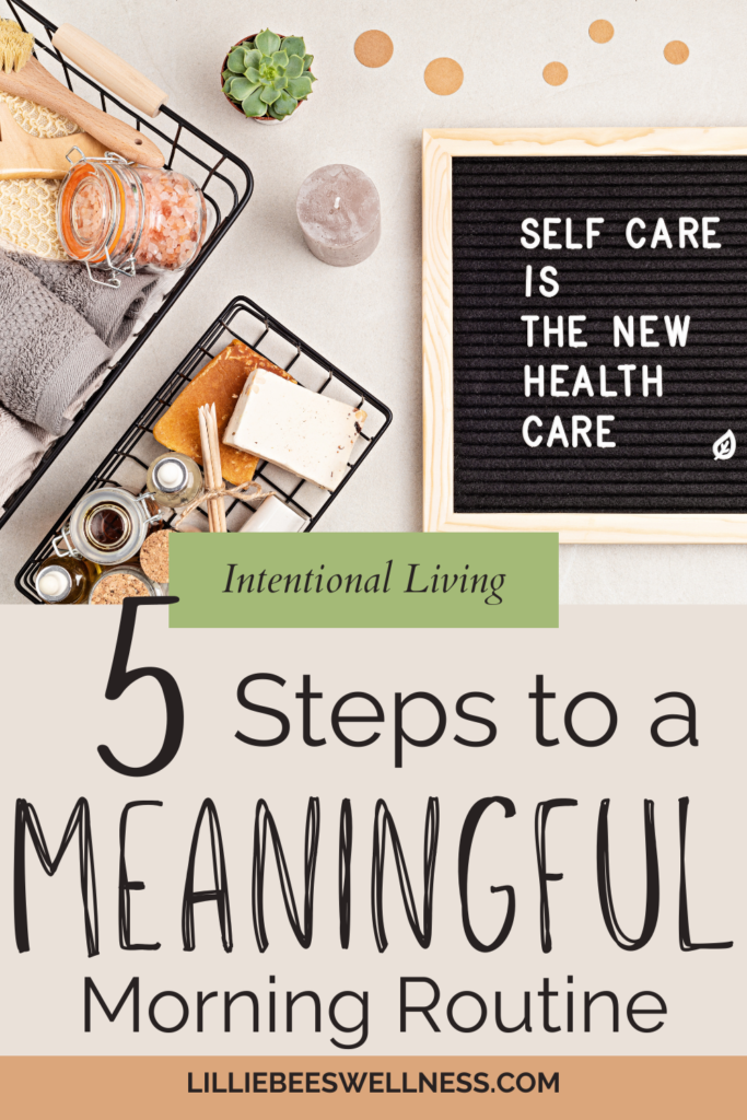 5 Steps to a Meaningful Morning Routine Banner